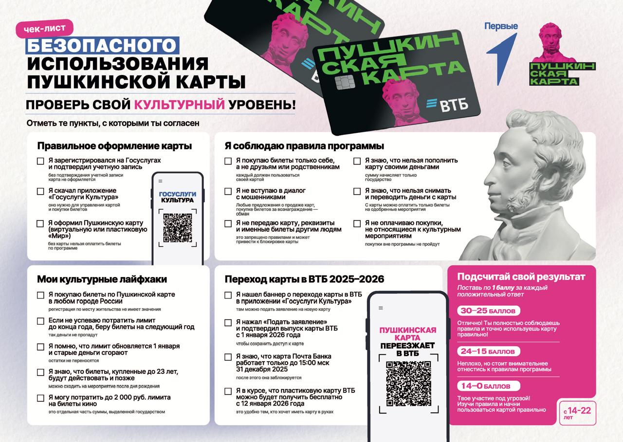 Пушкинская карта.